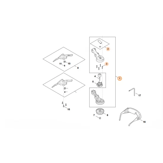 STIHL  Obudowa silnika FA07 600 0802